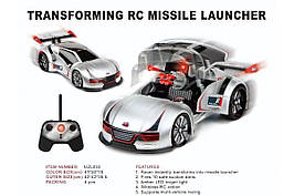 Машинка стріляюча, трансформер на радіо керуванні VELOCITY DEMON (UZL033)