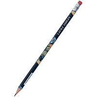 Олівець графітний Axent LA Gorgeous HB з гумкою