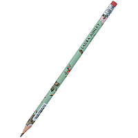 Олівець графітний Axent LA Timeless HB з гумкою