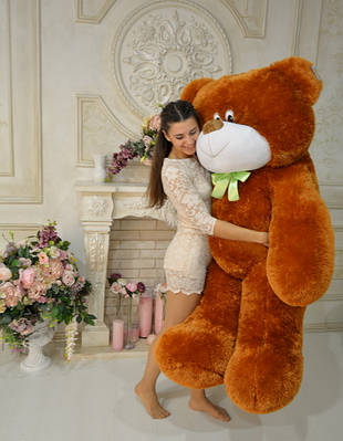 М'яка іграшка ведмедик ДЕН 200см