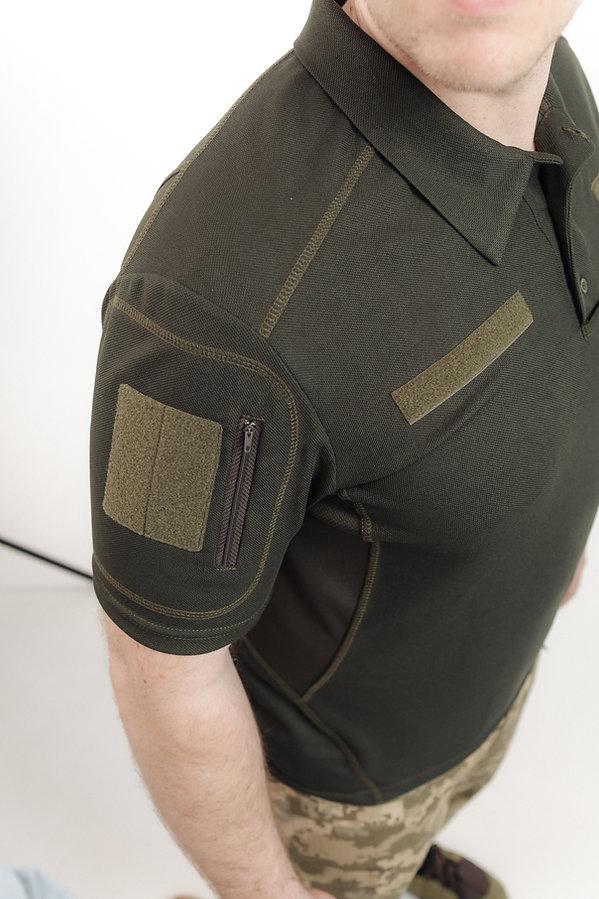 Тактичне поло Сич з коротким рукавом олива 2XL 56
