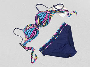 Купальник раздельный Samegame 851 Майя голубой(В НАЛИЧИИ ТОЛЬКО 44 46 48 50 52 УКР р-ры), фото 2