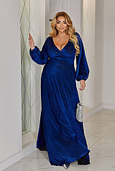 Сукня у підлогу блискуча