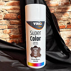 Фарба-аерозоль для взуття Super Color TRG THE ONE 400 мл біла (358//22)
