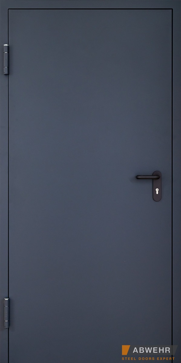 Двері вуличні, модель TD-2 (EL 30) протипожежні 2 контури ущільнення