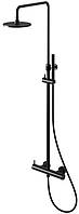 Душовий гарнітур KOHLMAN AXEL BLACK з термостатом *