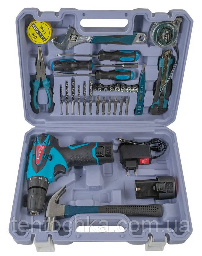 Акумуляторний шуруповерт VORSKLA ПМЗ 12/2 S-Li