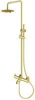 Душовий гарнітур KOHLMAN AXEL GOLD з виливом *