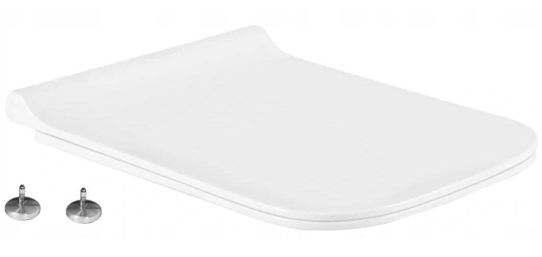 Сидіння для унітазу MEXEN ELIS WHITE FLAT SOFT-CLOSE