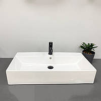 Умивальник (раковина) VBI PADUA 80 WHITE накладний підвісний