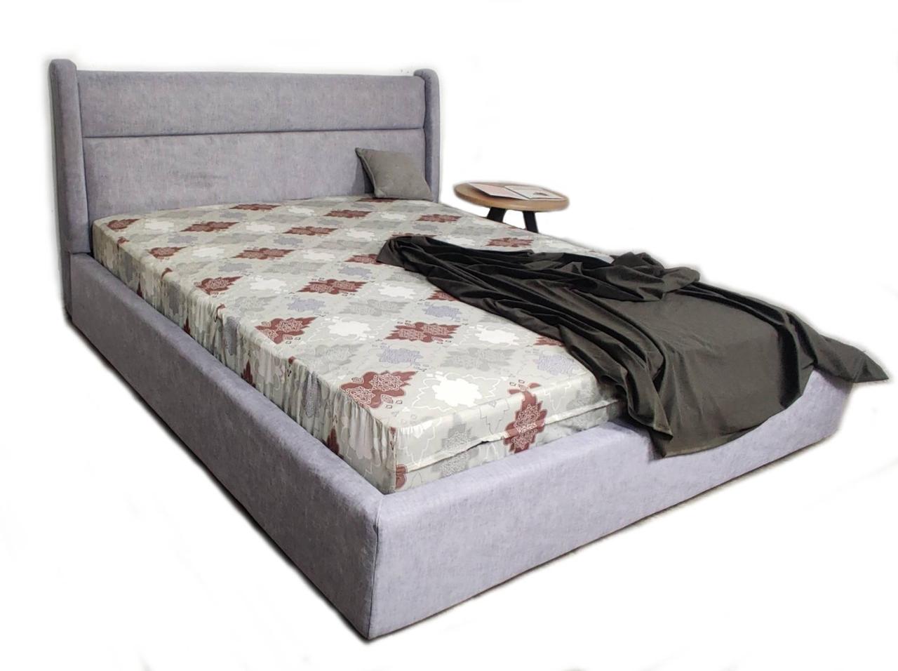 Ліжко BNB Duncan Premium 120 х 190 см Allure З додатковою металевою цільнозварною рамою Сірий