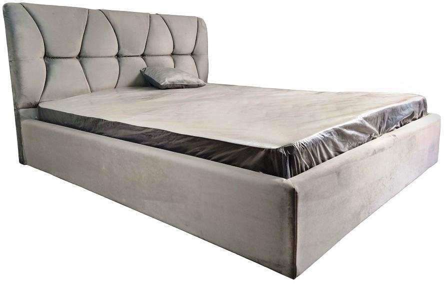 Ліжко BNB Galant Comfort 90 х 190 см Simple З підйомним механізмом та нішою для білизни Сірий