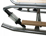 Санки подвійні DUO SPORT з амортизатором, фото 7
