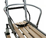 Санки подвійні DUO SPORT з амортизатором, фото 6
