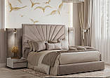 Ліжко BNB Sunrise Premium 120 х 190 см Simple З додатковою металевою цільнозварною рамою Рожевий, фото 8