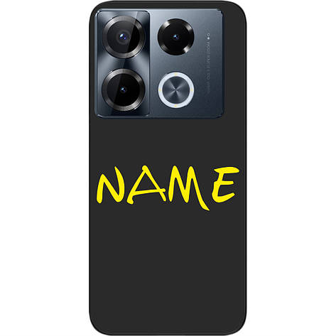 Саме чохол бампер Case для Infinix Note 40 Pro (X6850) друк на чохлі, фото 1