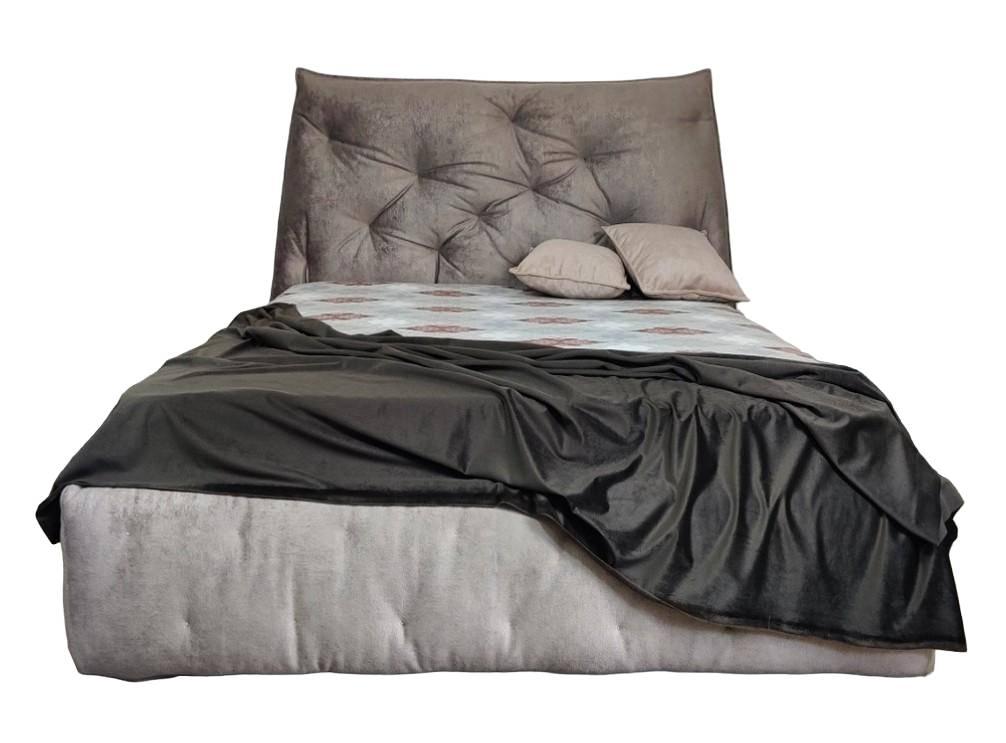 Ліжко BNB Mayflower Comfort 90 х 190 см Simple З підйомним механізмом та нішою для білизни Сірий
