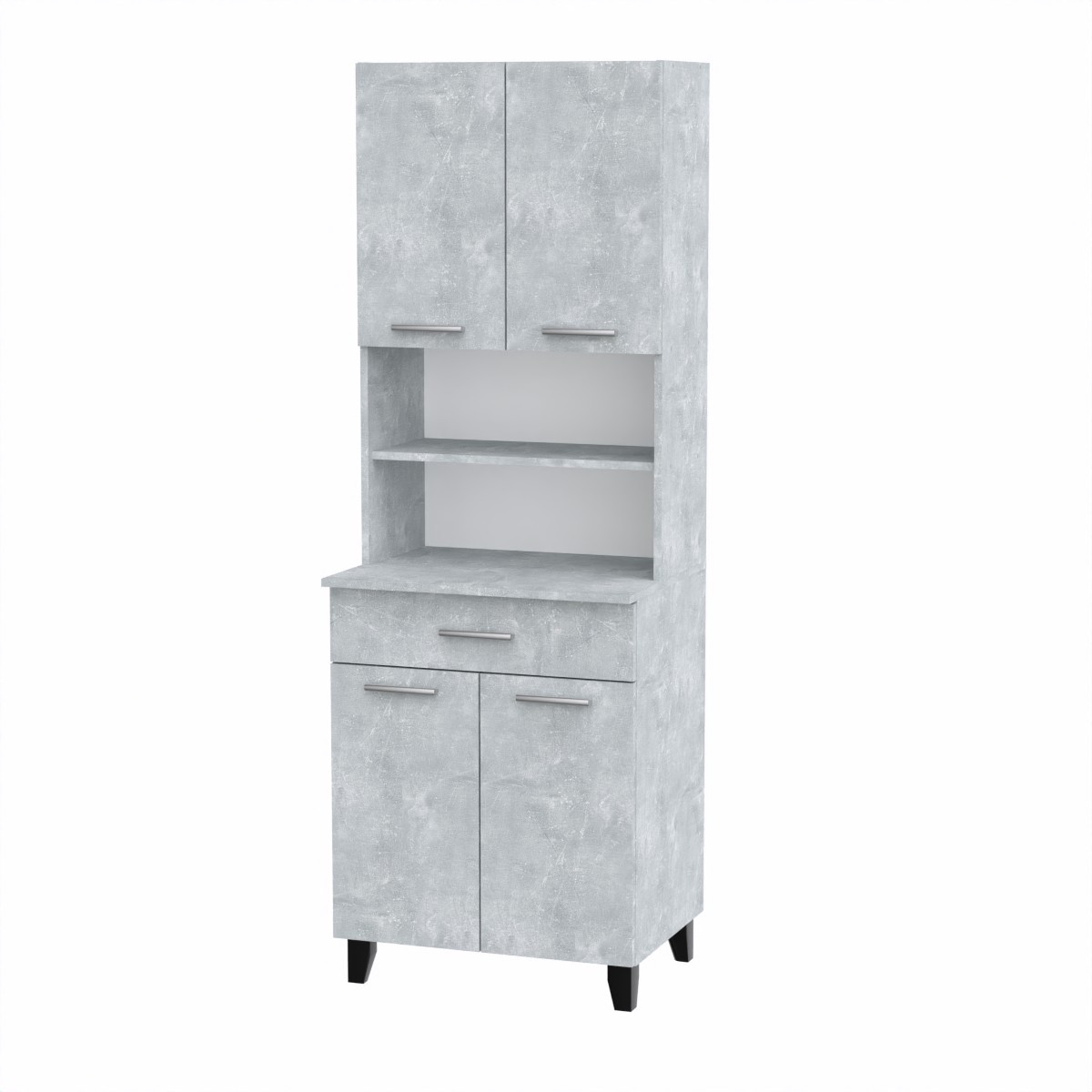 Шафа — Буфет Компаніт 64,2х50х185,1 см Бетон, фото 1