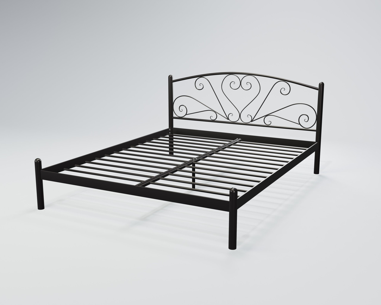 Ліжко двоспальне BNB KarissaDesign 140х200 чорний