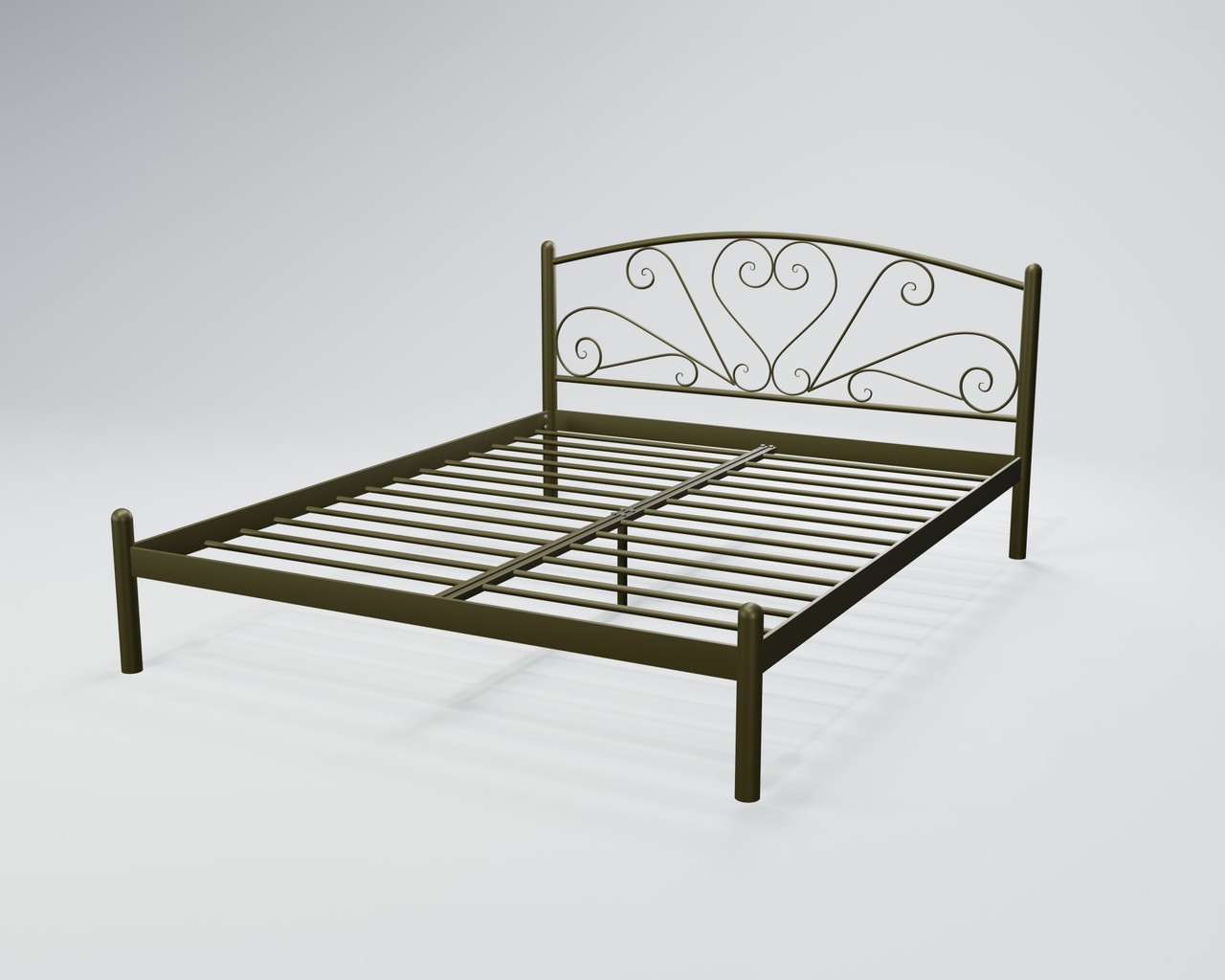 Ліжко двоспальне BNB KarissaDesign 160х200 оливковий