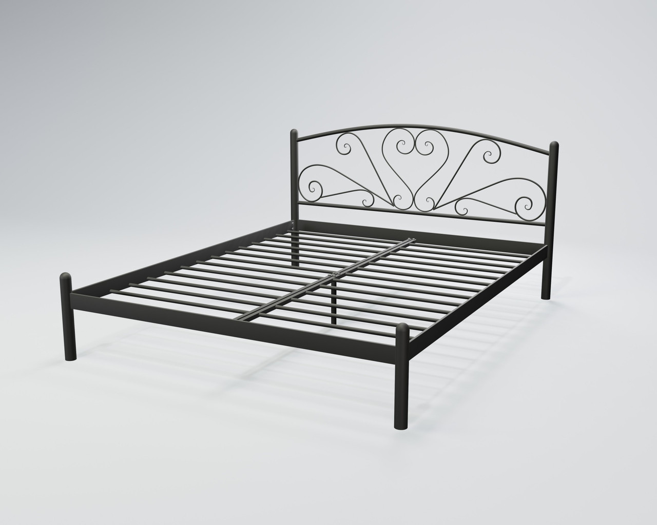 Ліжко двоспальне BNB KarissaDesign 120х200 антрацит