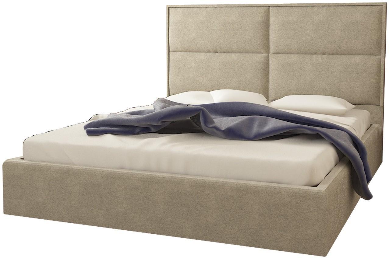 Ліжко двоспальне BNB Santa Maria Comfort 160 x 190 см З підйомним механізмом та нішою для білизни Мокко
