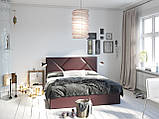 Ліжко BNB BaileysDesign без підйомного механізму 140x190 коричневий, фото 3