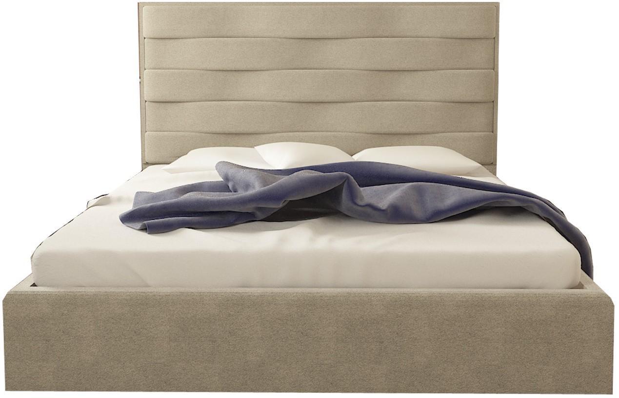 Ліжко BNB White Star Comfort 90 х 190 см Simple З підйомним механізмом та нішою для білизни Мокко