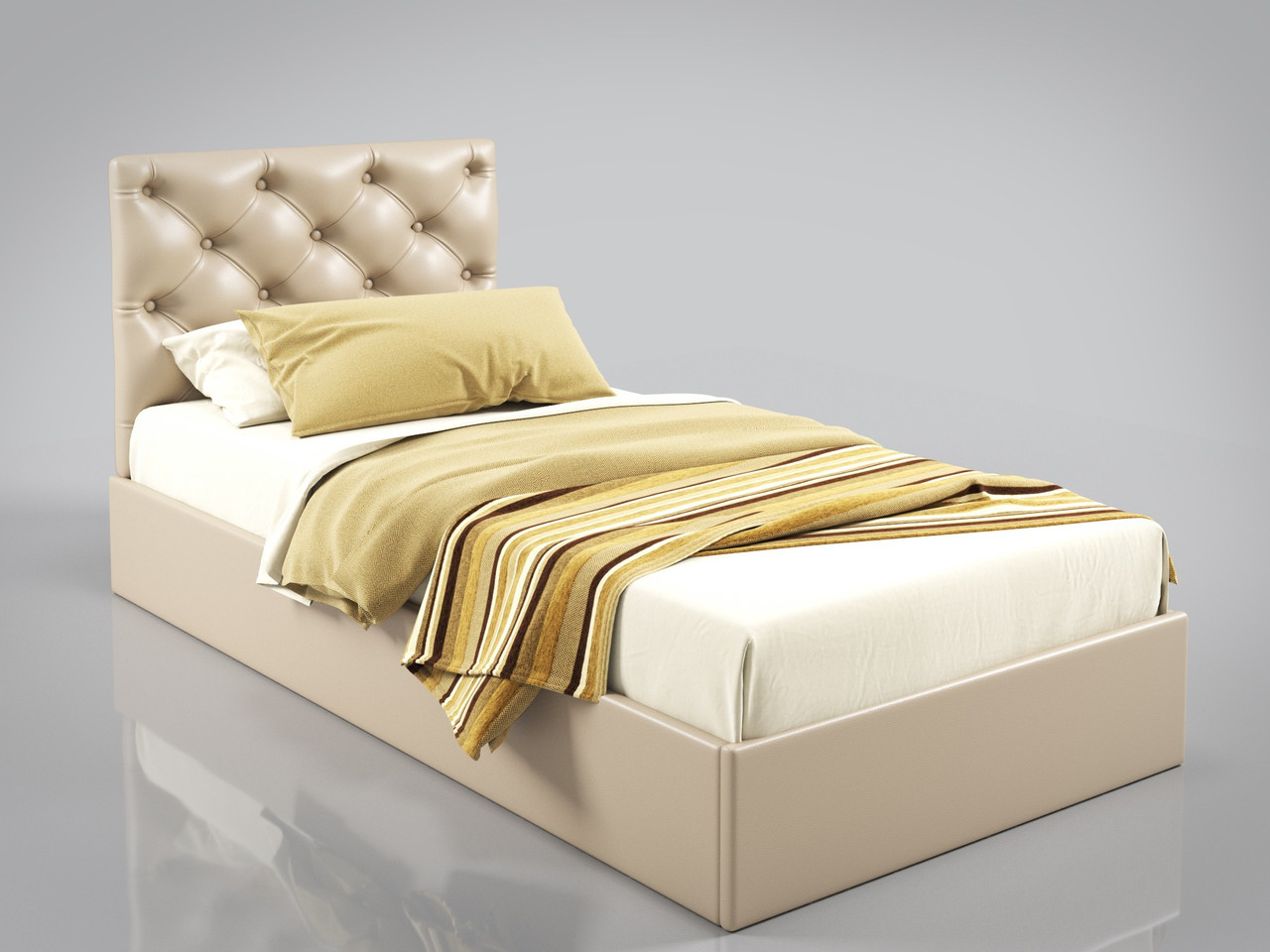 Ліжко BNB DaiquiriDesign без підйомного механізму 80x200 бежевий