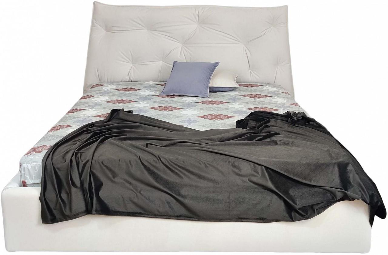 Ліжко двоспальне BNB Mayflower Comfort 140 х 190 см Simple З підйомним механізмом та нішою для білизни Айворі