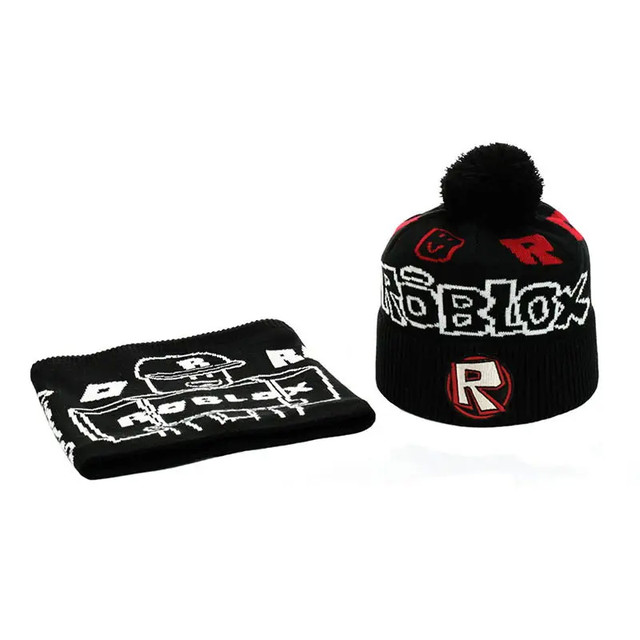 "купити зимову шапку Roblox для хлопчика з флісовою підкладкою" "теплий комплект шапка і снуд Roblox для дітей" "дитячий зимовий набір Roblox з вишивкою" "стильна шапка для хлопчиків Roblox 54-56"