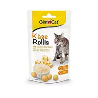 Вітамінізовані таблетки для котів GimCat Kase Rollis сирні кульки, 425 г