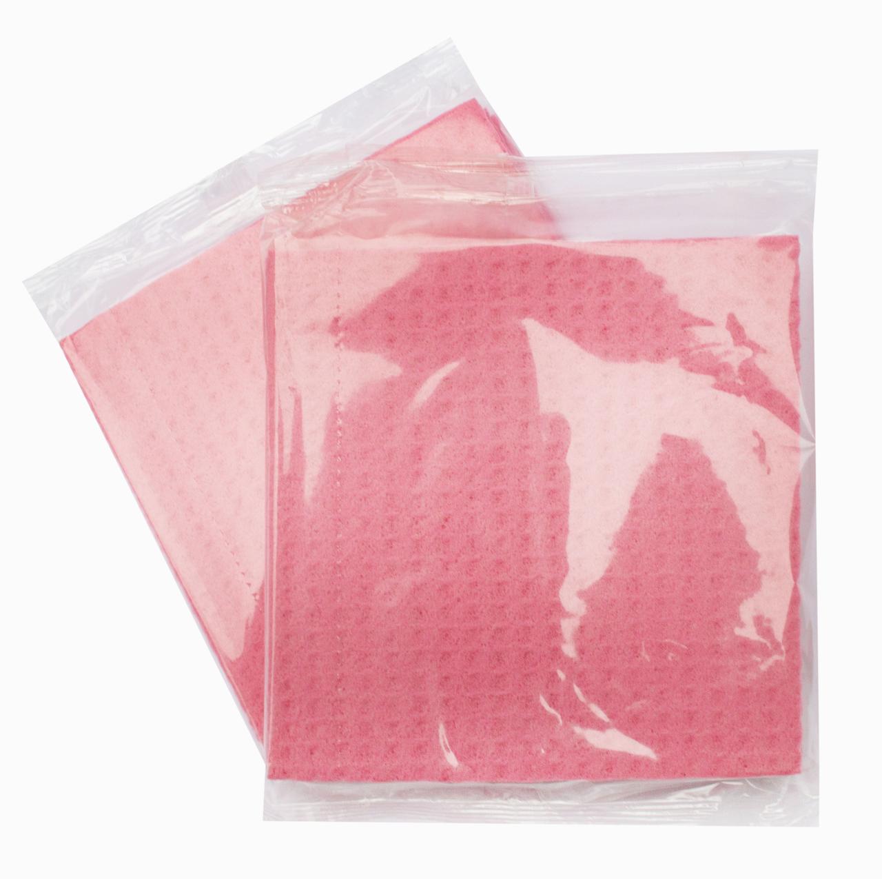 Серветка целюлозна рожева 5 шт/уп (PROFIT) 15,5*15,5 см, фото 1