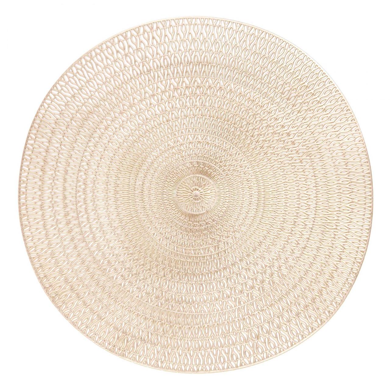 Серветка настільна 38см золотиста №AR3327G/Ardesto/(12), фото 1