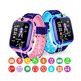 Дитячий розумний годинник Q12B- рожевий, фото 2