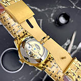 Годинник наручний Patriot 025 Sharp Gold-Blue механiчний з автопідзаводом, фото 5