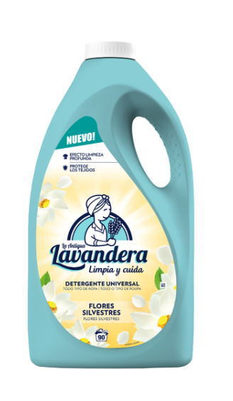 ГЕЛЬ ДЛЯ ПРАННЯ LAVANDERA ПОЛЬВІ КВІТИ 4500 мл 8435495820505
