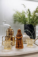 Свічка воскова Лялька-мотанка маслянка Ginger Caramel & Cardamom / Імбірна карамель & Кардамон, фото 6