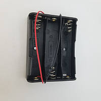 Бокс для 18650 з дротами для трьох акумуляторів