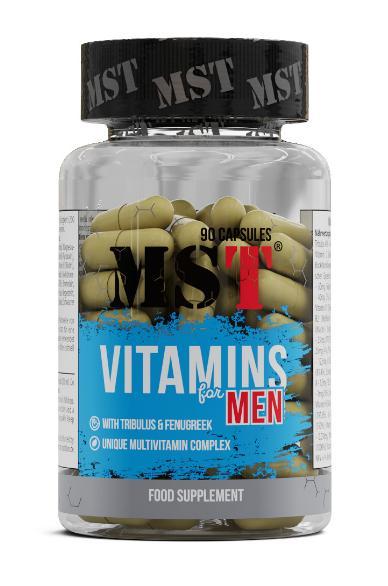 Вітаміни для чоловіків MST® Vitamins for MEN 90 капсул, фото 1