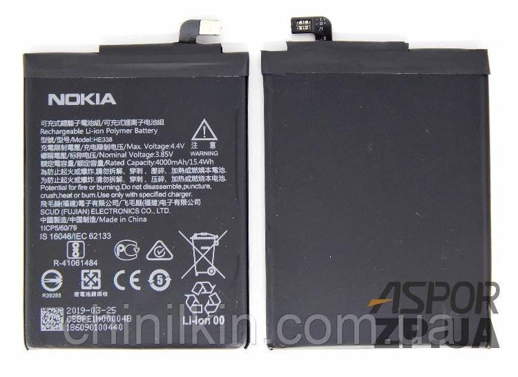 Акумулятор для Nokia 2/Nokia 2.1 (HE338), фото 1