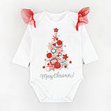 Боді і штани з фатином Merry Christmas, фото 2