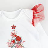 Боді і штани з фатином Merry Christmas, фото 3