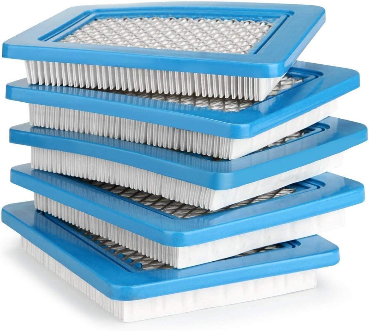 Фільтр повітряний 5шт для Briggs Stratton газонокосарки Honda, MTD, Viking, Husqvarna та ін., 132х112х20 мм, фото 1