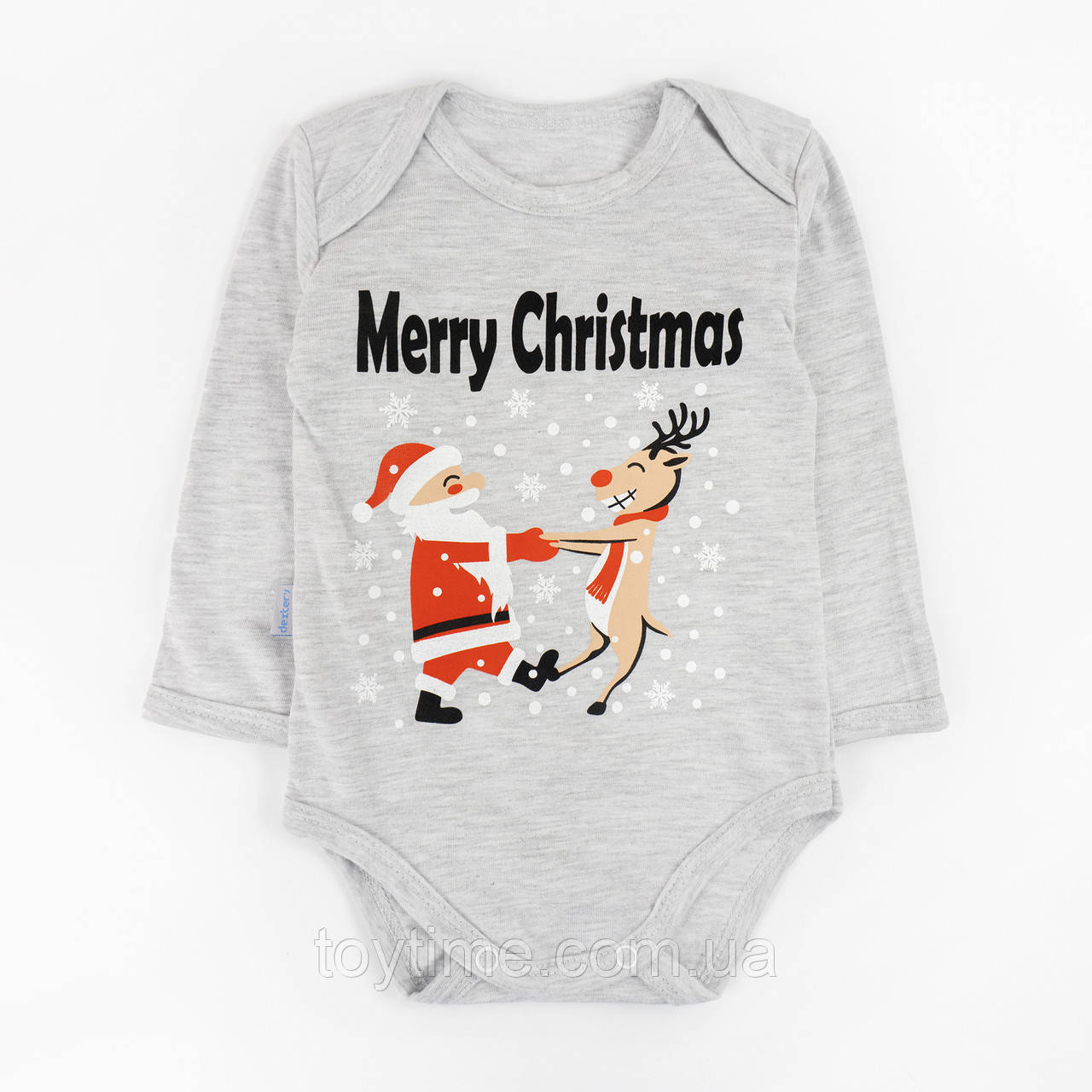 Боді дитячий з куліру Merry Christmas