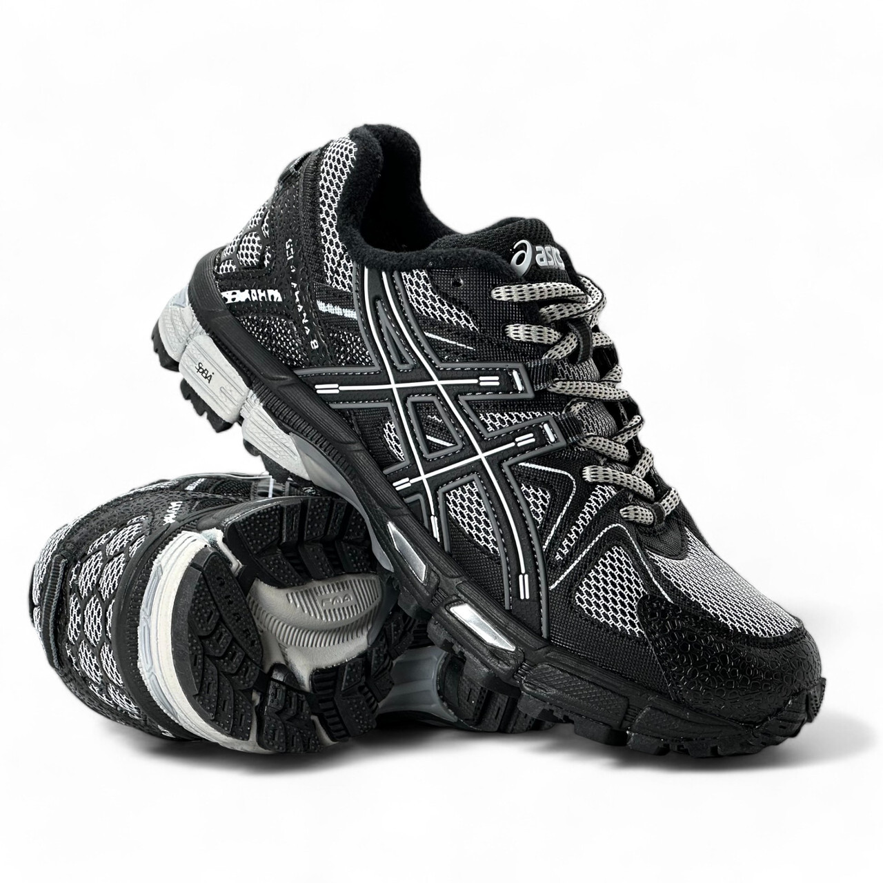 Підліткові зимові кросівки Asics Gel-Kahana 8 з термомебраною чорні