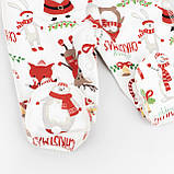 Чоловічок новорічний для малят з начосом Santa, фото 4