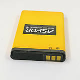 Акумулятор Aspor Lite для Nokia BL-5C (1100/3100/6030/7600/6230/6600) 1020mAh, фото 2