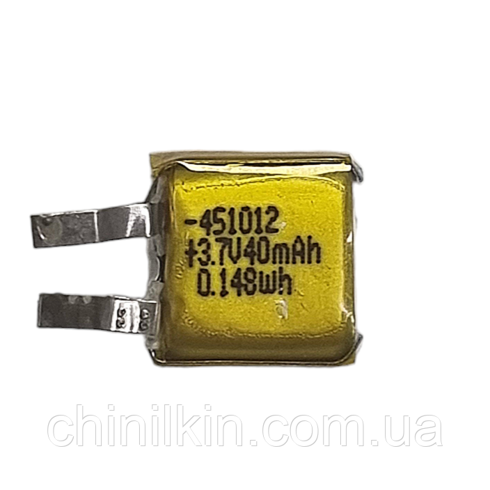 Акумулятор для Bluetooth навушників 4*10*10, фото 1