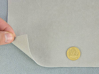 Автовелюр S-26-bo світло-сірий, без основи для перетяжки пластикових деталей, шир 1.70 м Туреччина